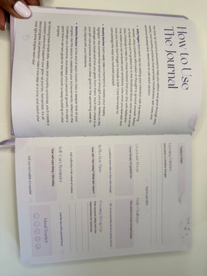 Glow Up Self-Care Journal