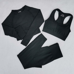 2/3/5PCS Seamless Women Workout Set