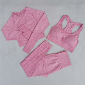 2/3/5PCS Seamless Women Workout Set