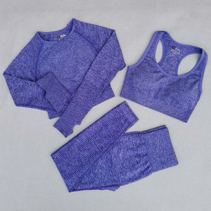 2/3/5PCS Seamless Women Workout Set