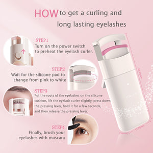 Electric Heated Eyelash Curler