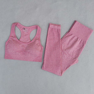 2/3/5PCS Seamless Women Workout Set