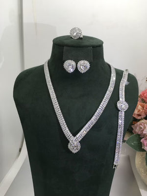 Bridal Zirconia Full Jewelry Sets Jewelry Sets