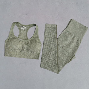 2/3/5PCS Seamless Women Workout Set