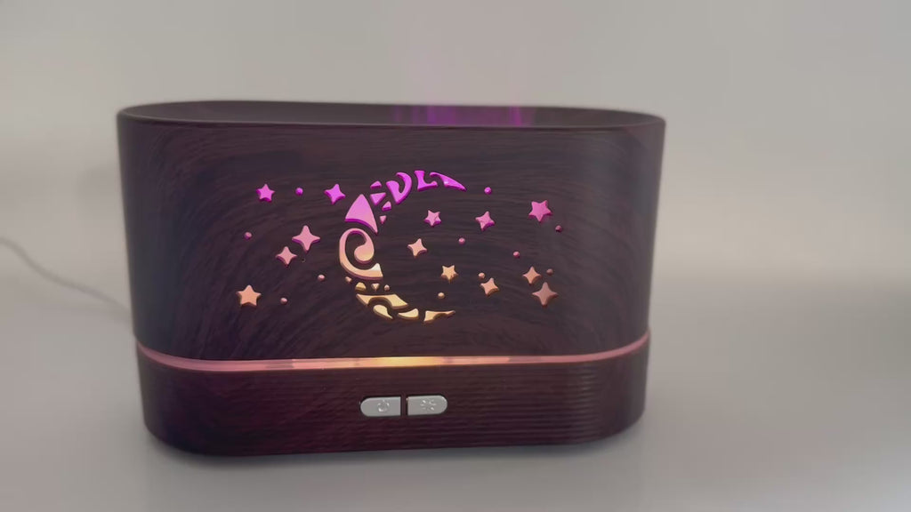 7-Color LED Flame Diffuser