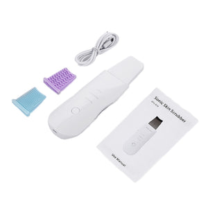 Ultrasonic Skin Scrubber+Blackhead Remover