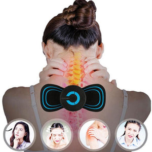 Gel Pads Electric Neck Cervical Massager