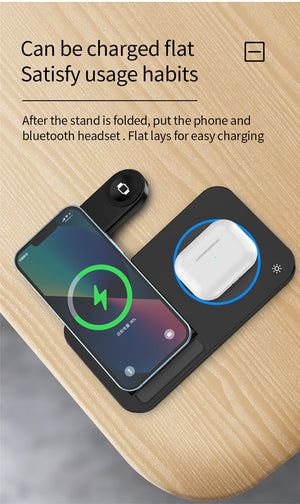 100W 4 in 1 Wireless Charging Station