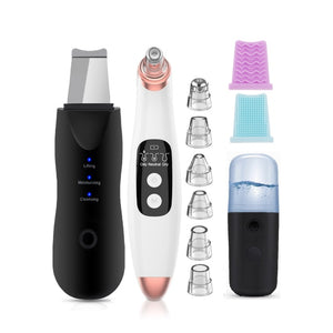 Ultrasonic Skin Scrubber+Blackhead Remover