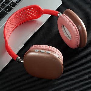 Wireless Bluetooth Headphones With Mic Noise Cancelling