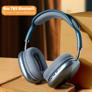 Wireless Bluetooth Headphones With Mic Noise Cancelling