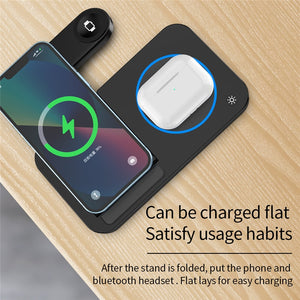 100W 4 in 1 Wireless Charging Station