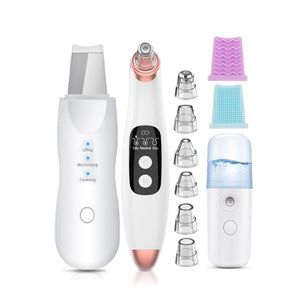 Ultrasonic Skin Scrubber+Blackhead Remover