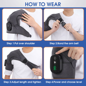 Rechargeable Heated Shoulder For Pain Relief