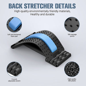 Back Stretcher Magnetotherapy For Pain Relief