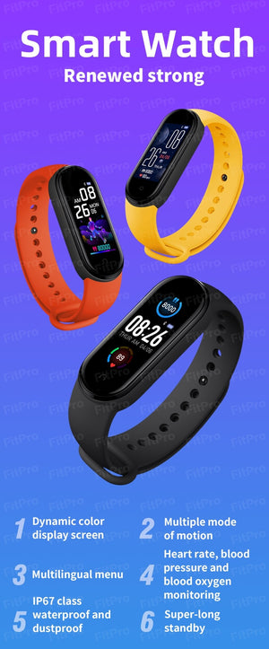 Heart Rate Monitor Fitness Bracelet