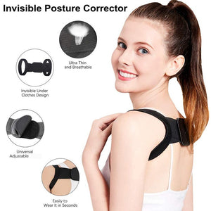 1Pcs Back Posture Corrector Stealth