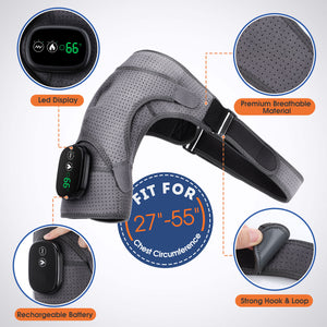 Rechargeable Heated Shoulder For Pain Relief